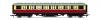 Hornby - R40458 - BR Gresley Corridor Crimson & cream 3rd class E11010E